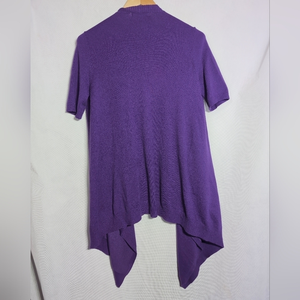 Alberto Makali Purple Cardigan with Embellishments - Picture 4 of 5
